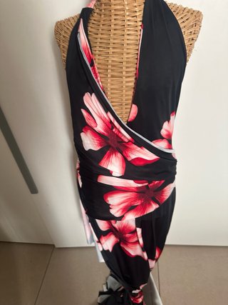Vestito lungo floreale taglia unica