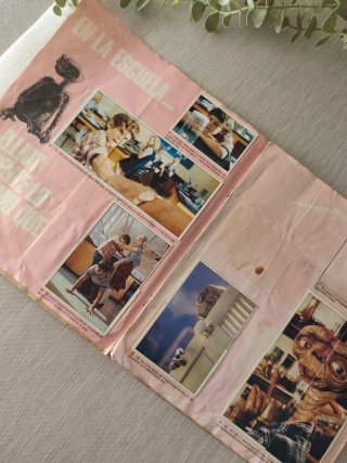 Álbum ET el Extraterrestre Colección Cromos