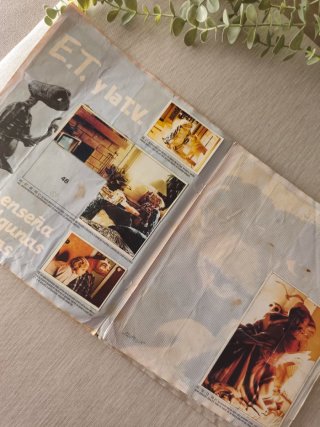 Álbum ET el Extraterrestre Colección Cromos