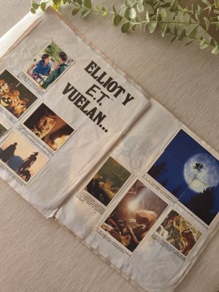 Álbum ET el Extraterrestre Colección Cromos