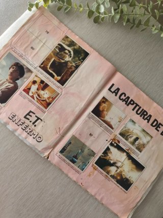 Álbum ET el Extraterrestre Colección Cromos
