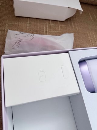 Depiladora IPL Morada y Blanca WAVYTALK