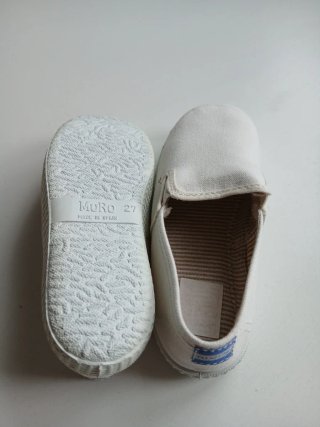 Zapatillas Muro Talla 27 Blancas