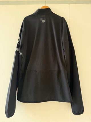 Cortavientos Negro Reebok
