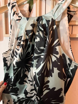 Vestido fiesta estampado floral