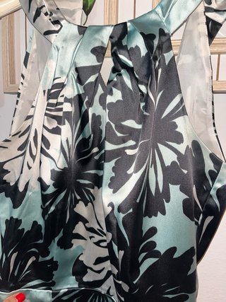 Vestido fiesta estampado floral