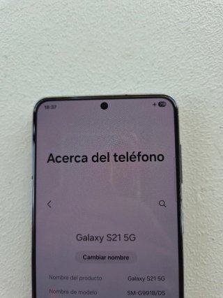 Samsung Galaxy S21 5G 256GB Negro