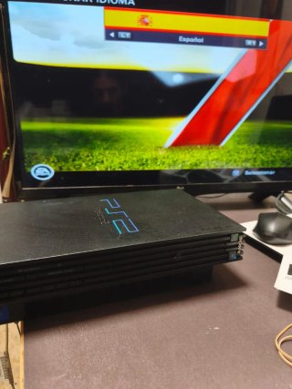 Consola PlayStation 2 Fat Negra