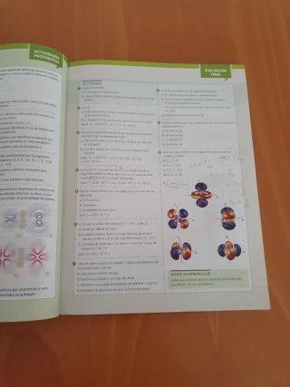 Química, ciencias, Bachillerato 2