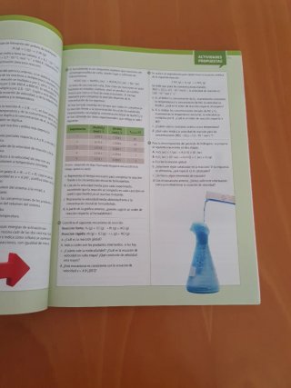 Química, ciencias, Bachillerato 2