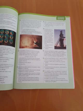Química, ciencias, Bachillerato 2