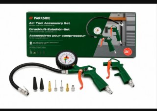 Set Accesorios Compresor Parkside