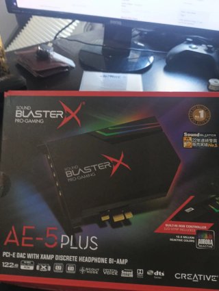 Tarjeta sonido Creative Sound BlasterX AE-5 Plus