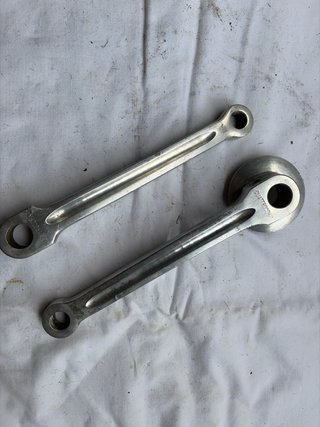 Pedivelle Guarnitura bici epoca QUATTROCCHIO