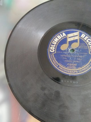 Disco Pizarra Columbia Record Pietro Deiro