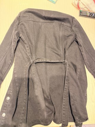 Vestito in jeans Zara nero