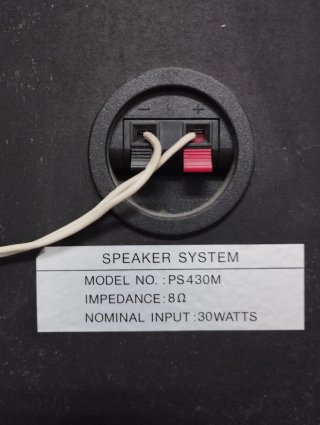 Altavoces negros