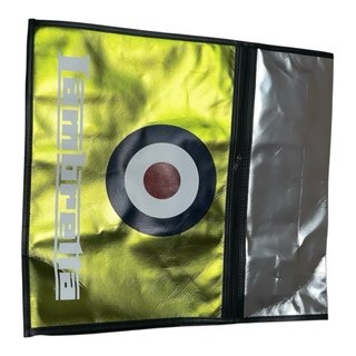 Borsa monospalla Lambretta Giallo/Argento
