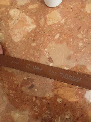 Cintura Solo Soprani uomo marrone nuova