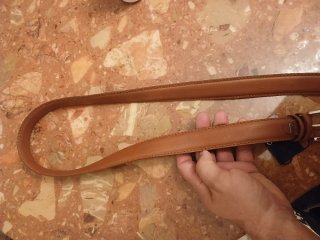 Cintura Solo Soprani uomo marrone nuova