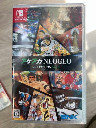 ACA NeoGeo Selection Vol. 3 Nintendo Switch Precin
