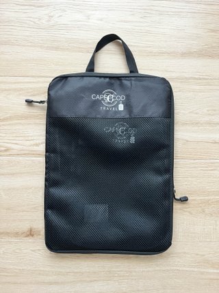 Set de 3 organizadores de equipaje negro