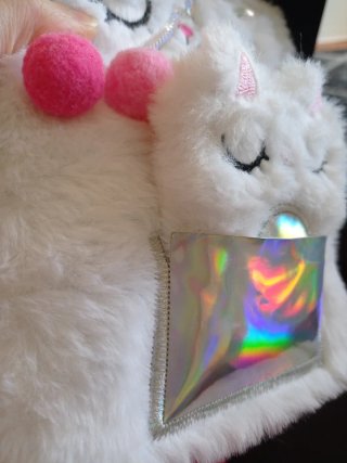 Diario peluche doble con candado y llaves
