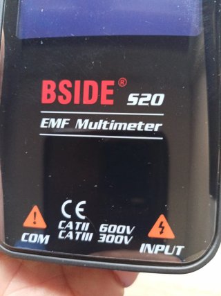 Multímetro BSIDE S20 EMF