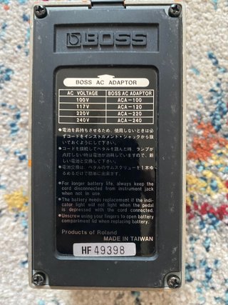 Boss DS-1 Distortion Black Label 1993