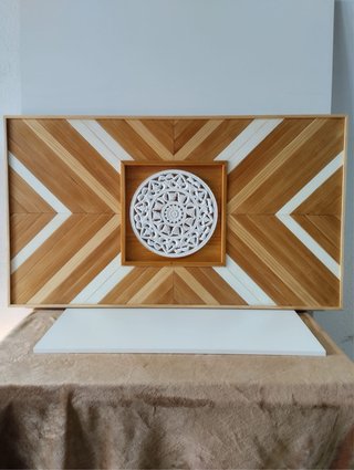 Cabecero/Cuadro Decorativo Madera Hecho a Mano
