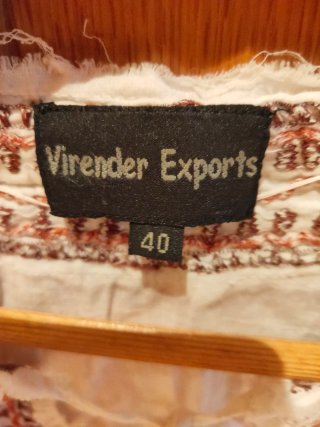 Camisa Hippie Virender Experts Talla 40