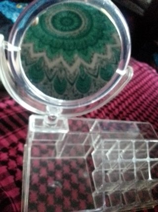 Organizador de maquillaje acrílico
