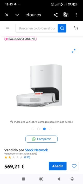Aspirador Fregasuelos Robot  Xiaomi X10
