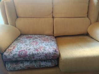 2 asientos para sofá antiguo (segunda mano)