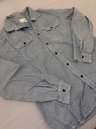 Camicia Calliope a righe taglia XL