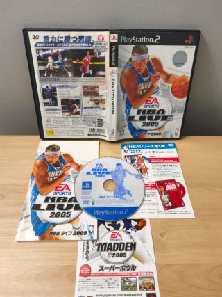 NBA Live 2005 PS2 NTSC-J