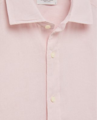 Camisa Lino Rosa Hombre Emidio Tucci Talla XXL