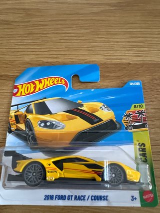 Hot Wheels 2016 Ford GT Race/Course Amarillo