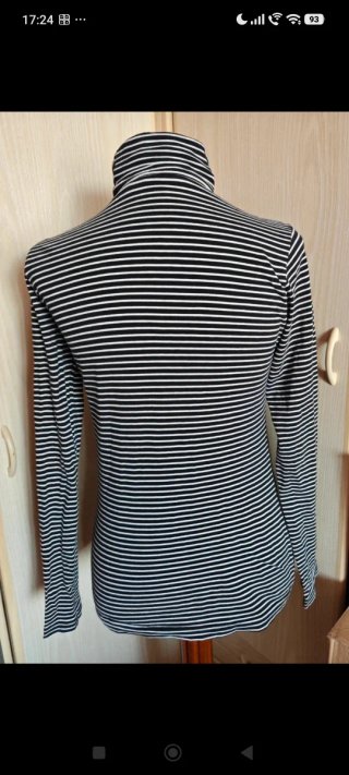 Jersey cuello alto rayas Sackwoman Talla L