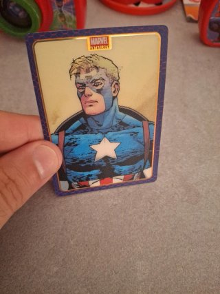 Card Marvel Anthology Capitano America