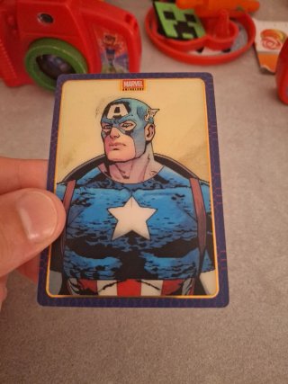 Card Marvel Anthology Capitano America