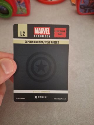 Card Marvel Anthology Capitano America