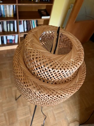Lámpara de pie IKEA Bambú