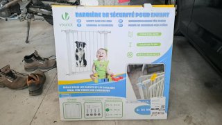 Barrera seguridad niños/animales