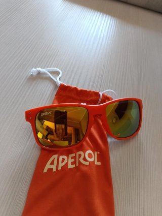 Set Aperol: Bandana, Occhiali, Bracciale
