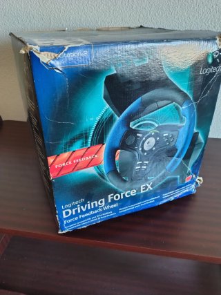 Volante Logitech PS2 con caja