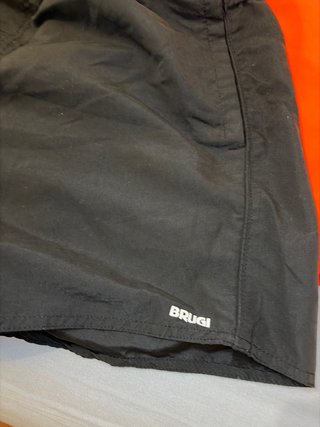 Coppia bermuda Brioni L nero arancione