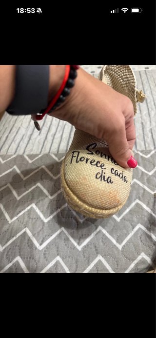 Alpargatas cuña hechas en España