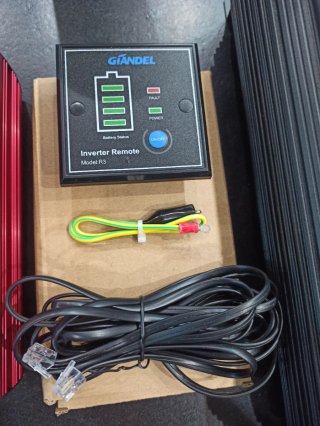 Convertidor 2000W y Cargador Batería 12V 20A