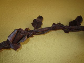 Excepcional rosal hierro forjado modernista C.1900